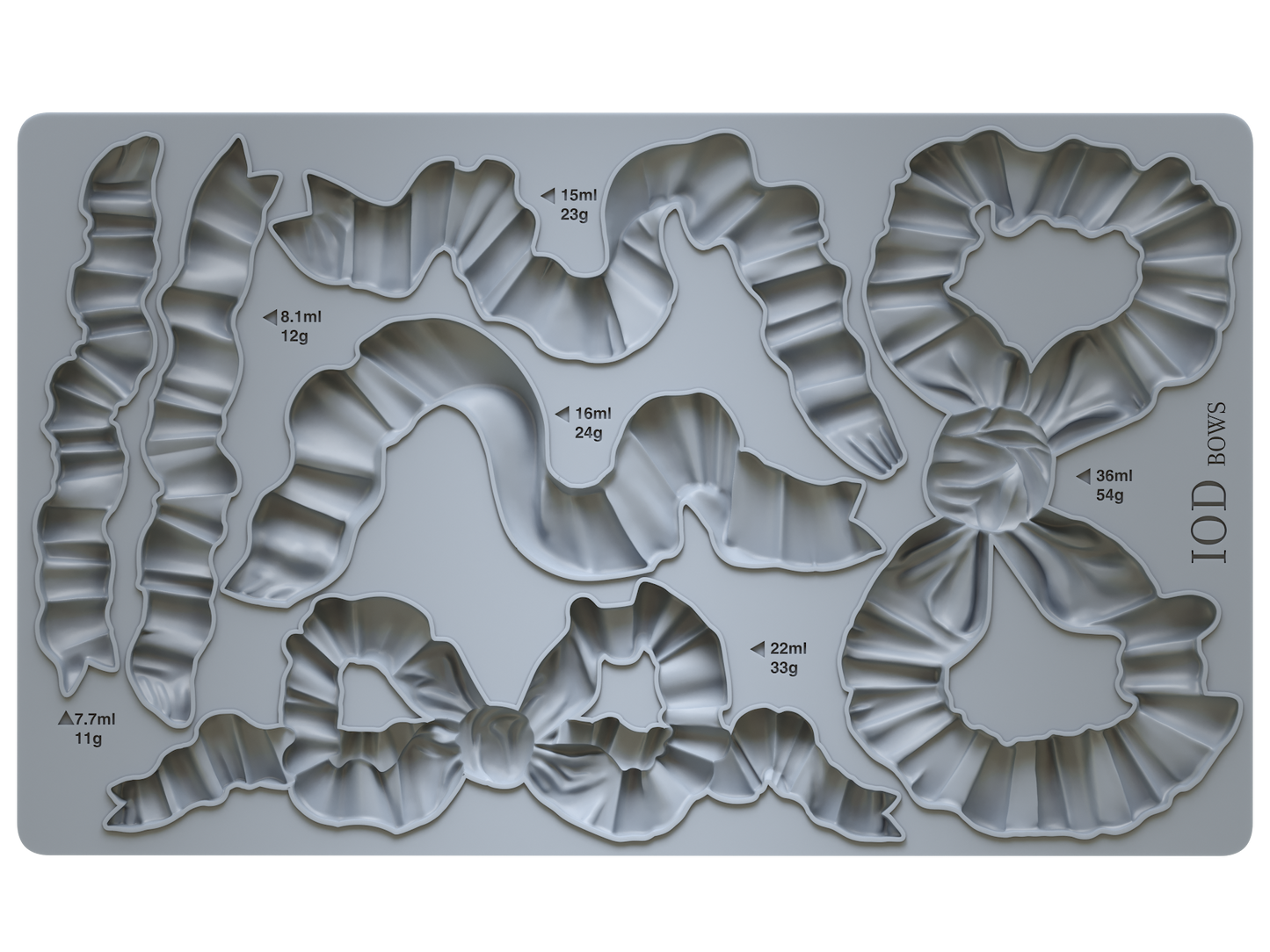 Bows IOD Decor Mould