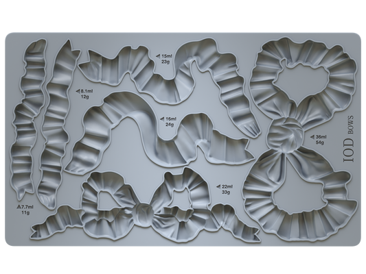 Bows IOD Decor Mould